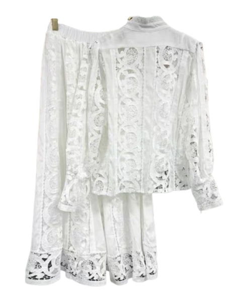 Unique Embroidered Outfit - 3 Piece Set