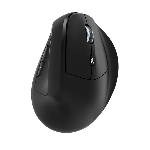 Ergonomic Dual Mode Mouse - Rechargeable Wireless Bluetooth Silent