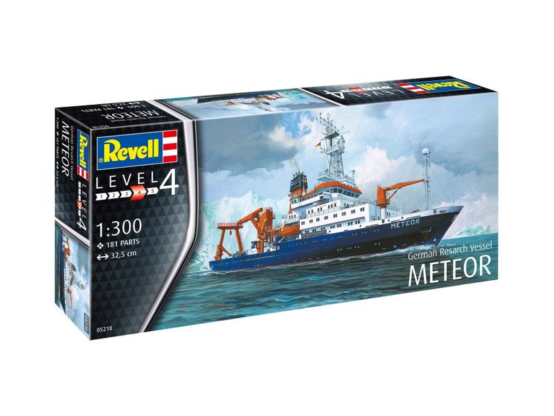 Revell 1/300 German Research Vessel Meteor Plastic Model Kit