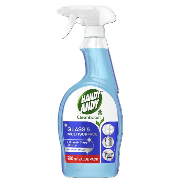 Handy Andy Glass &amp; Multisurface Cleaner Spray 750ml
