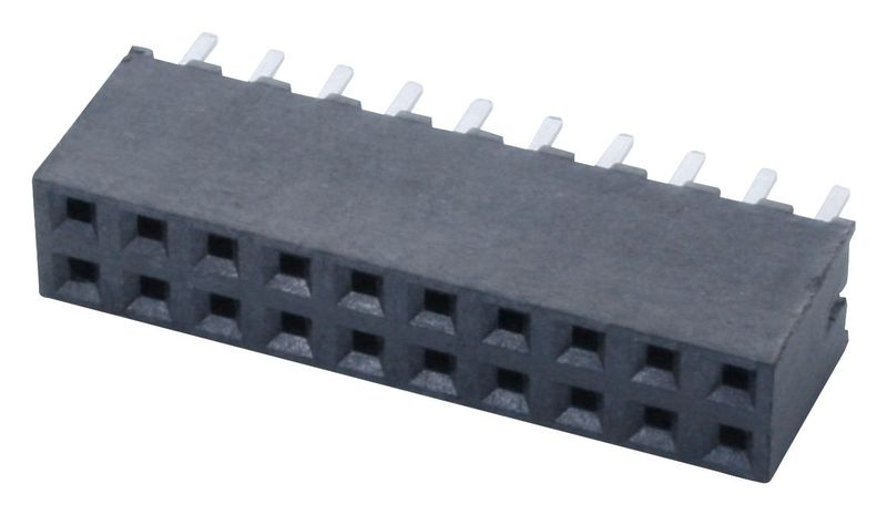 Samtec (SQW-110-01-L-D) PCB Receptacle, Board-to-Board, Wire-to-Board