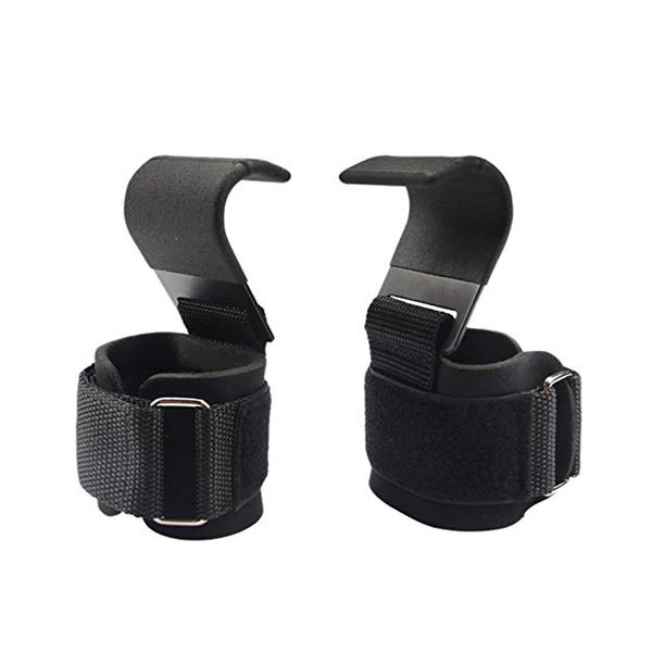 Weightlifting Hook Grips - Strength Training Accessory (2-Piece Set)