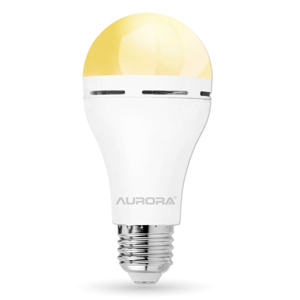 Aurora Emergency LED Light Bulb E27 | Rechargeable Load Shedding Backup