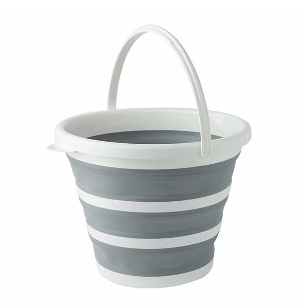 10L Silicone Collapsible Household Bucket Space Saving Bucket