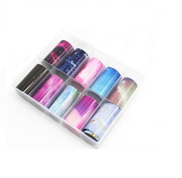 iMbali Nail Foil Transfer Sticker, Nail Decals