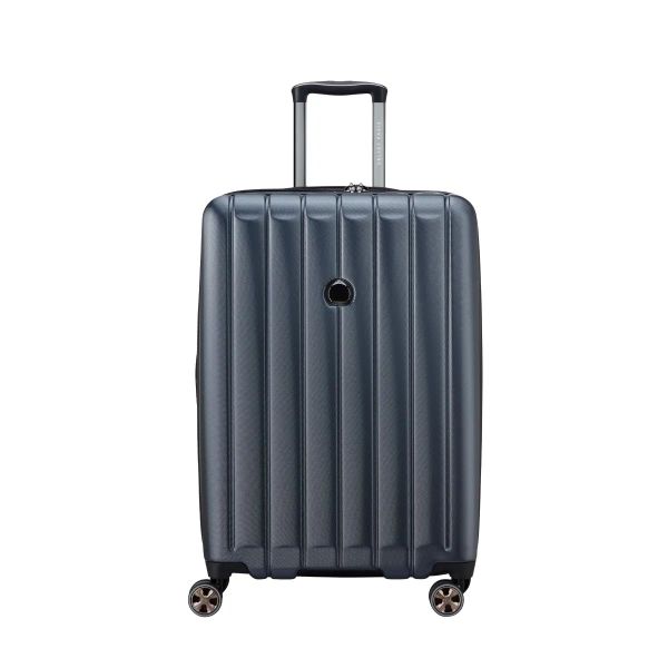 Delsey Longitude 69cm Hard Case Trolley TSA Lock Spinner Wheels