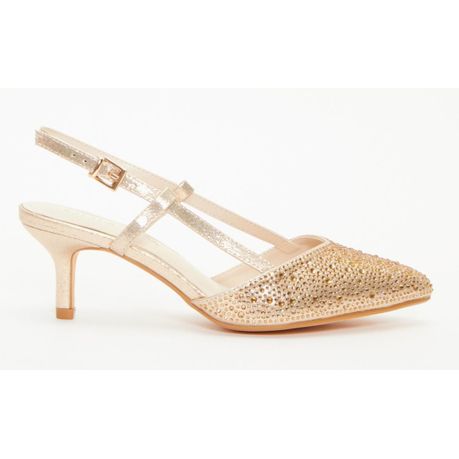 Quiz shoes cheap rose gold