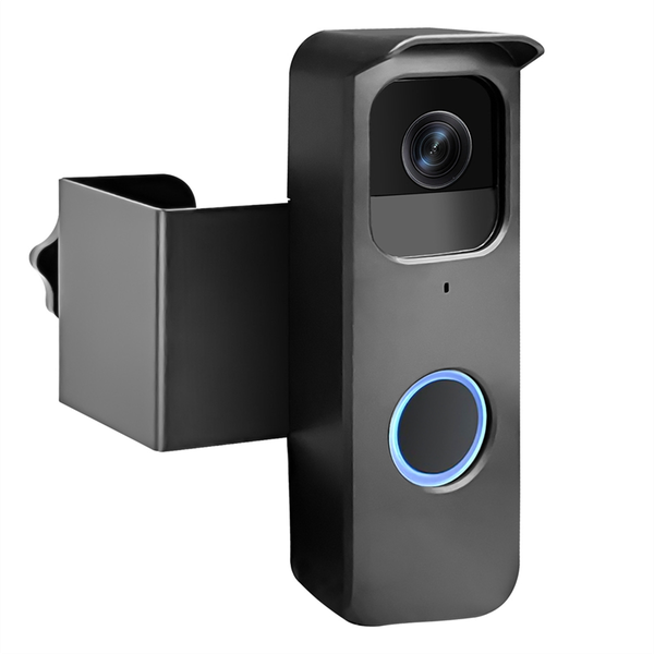 For Blink Doorbell Mount Anti Theft Video Doorbell Door Mount Black