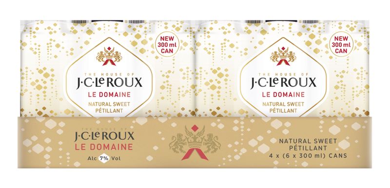 JC Le Roux Le Domaine 4 x (6x300ml) Can Tray
