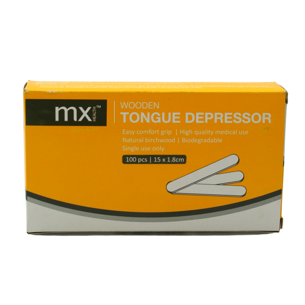 mx Wooden Tongue Depressors (100's)