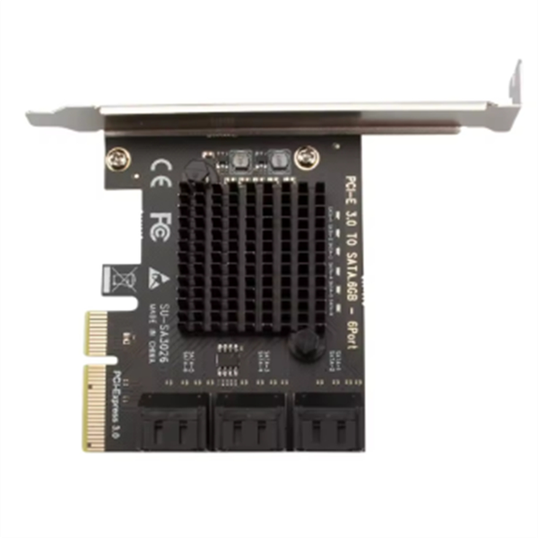 Pci-E 6 Ports Sata Card Pci-E 4X Card Pci Express To Sata 3 0 6 Ports