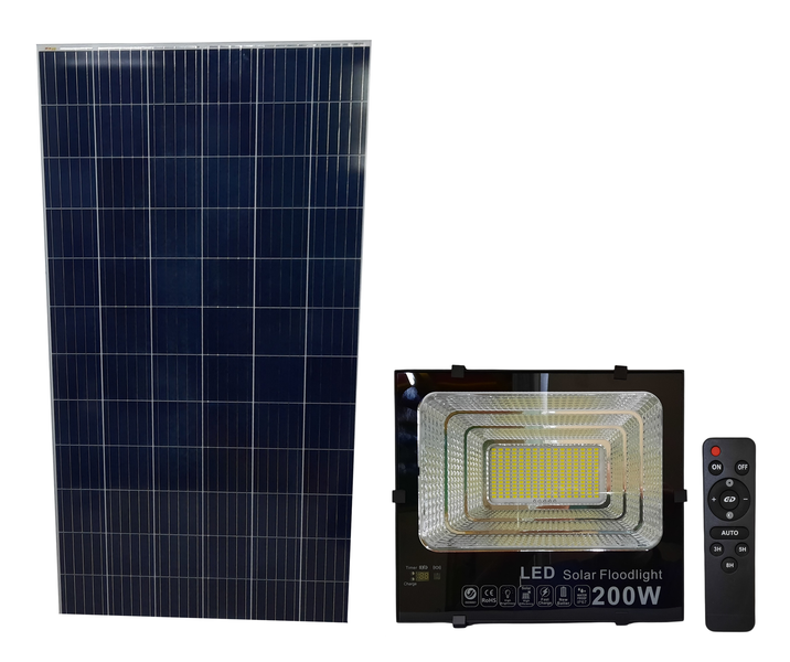 Solar Floodlight 200w Premium