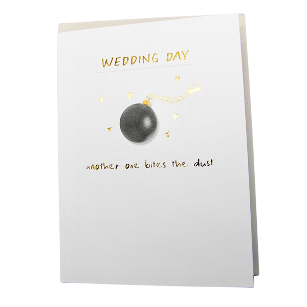 Wedding Card - Wedding Day - Ball and Chain