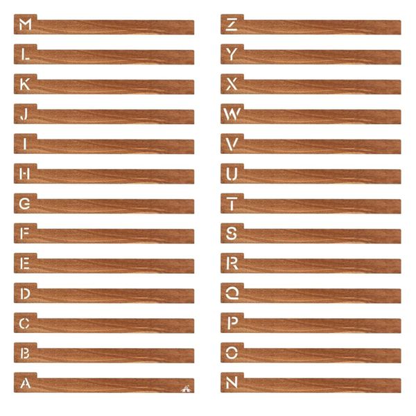 ALANES 26PCS Record Dividers Set Alphabetical Vinyl Record Divider