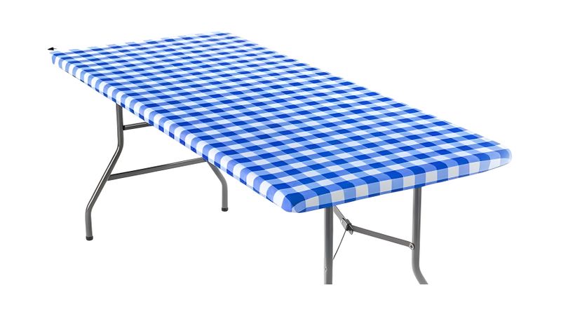 Stretch Anti Wrinkle Table Cover For Fold Up Table