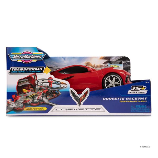 Micromachines Corvette Playset