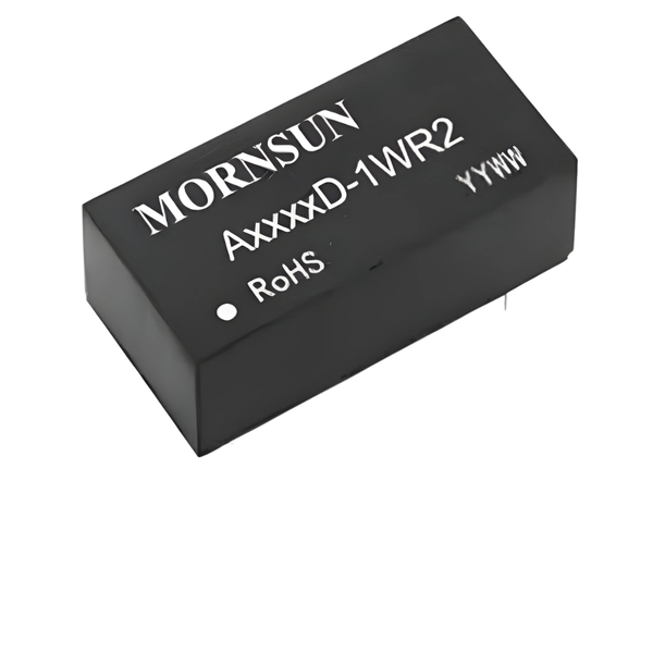 A1212D-1WR2: 1W Dual Output DC/DC Converter, 12V In, 12V Out