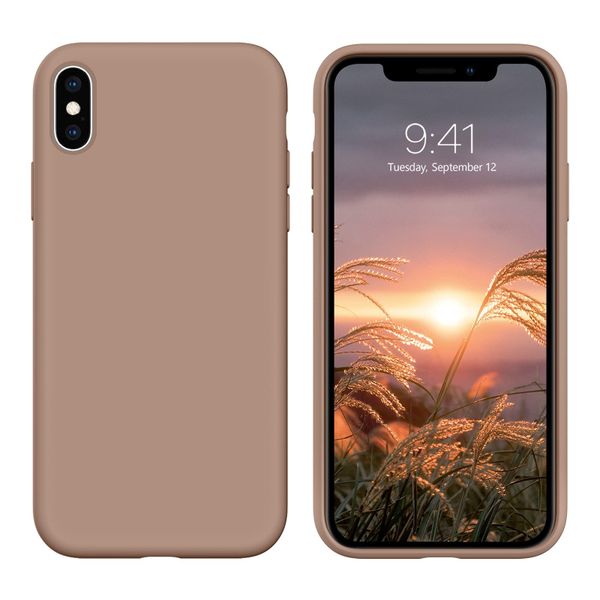 Silicone Back Cover for iPhone XS Max