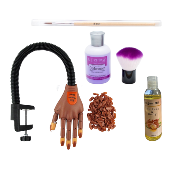 Acrylic Kit &amp; Argan Oil image