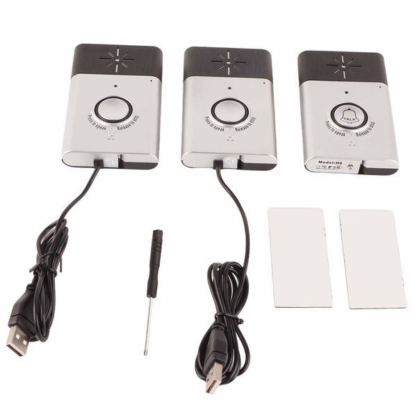 Smart Wireless Intercom Doorbell with Voice Control for Silver