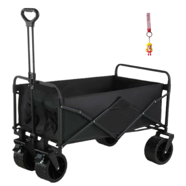 Foldable Heavy Duty Outdoor Camping Storage Trolley