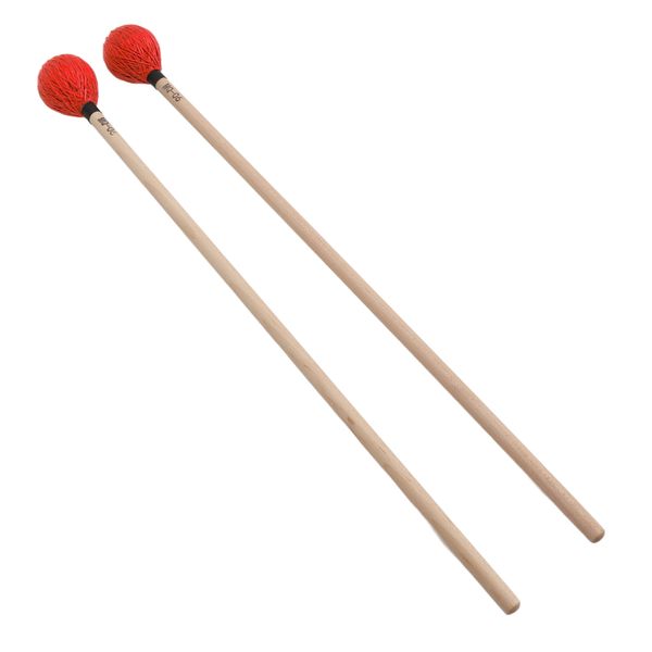 Marimba Mallets Medium Hard Yarn Head Maple Handle Pair