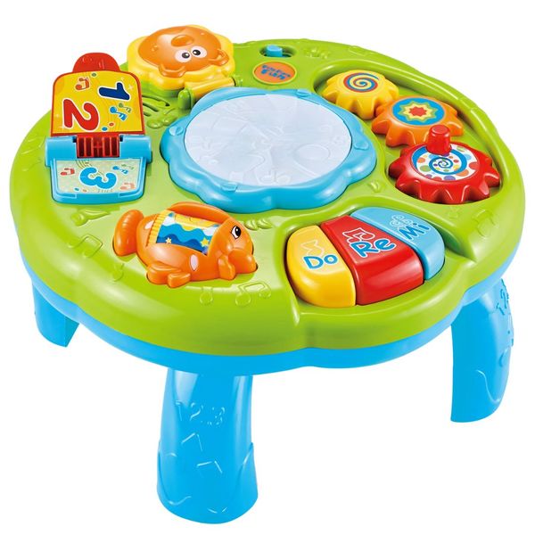Activity Play Table - Educational Learning Toys for Toddlers and Babies