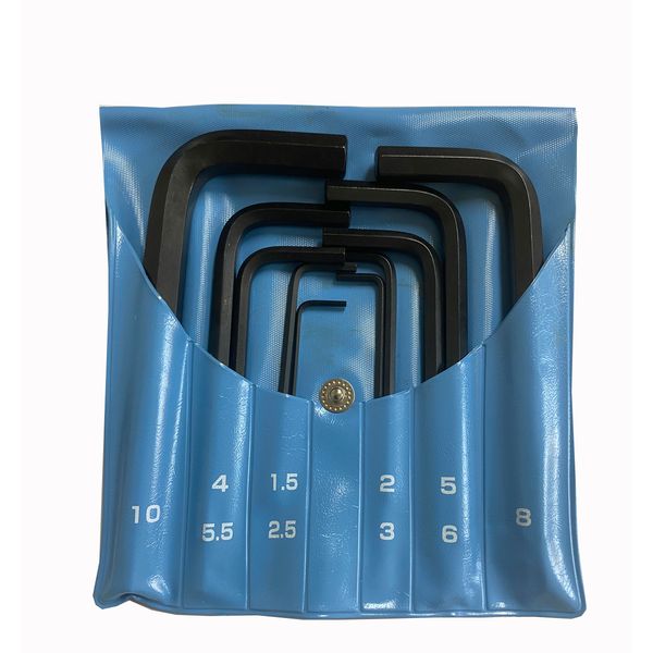 Eight - Hex Key Set - 10 Piece - 1.5-10mm
