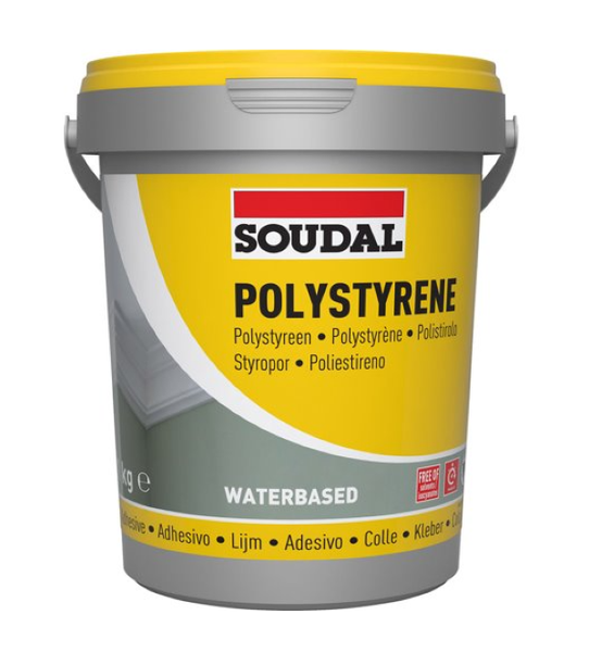 Soudal 1kg Polystyrene Adhesive Glue
