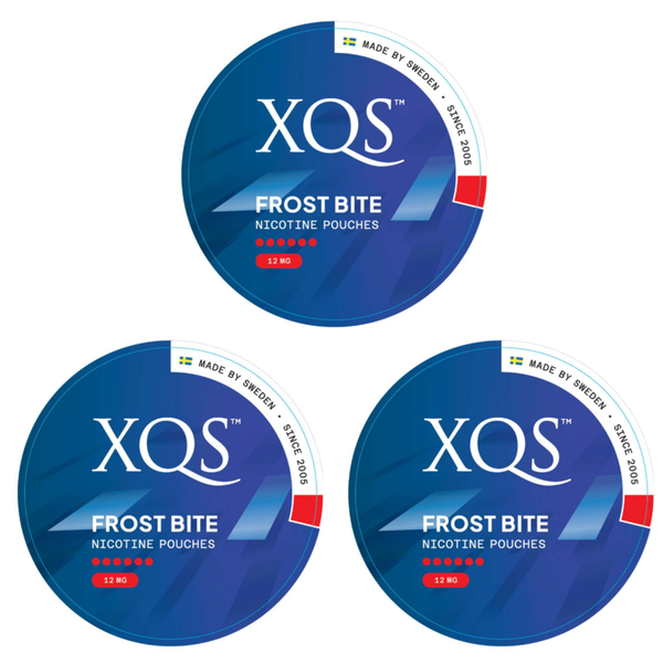 XQS Nicotine Pouches - Frost Bite x 3