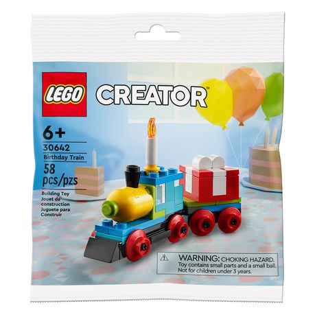 LEGO Creator Birthday Train 30642 Building Toy Set 58 Pieces Daily Sale Shop