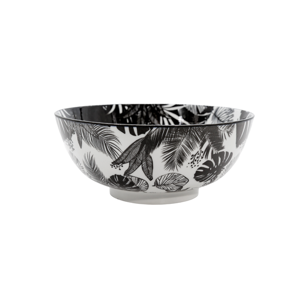 GALATEO - Jungle Sketch 20cm Leaves Salad Bowl