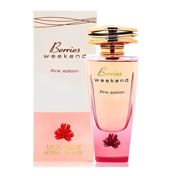 Berries Weekend Pink Edition Eau De Parfum for Women - 100ml