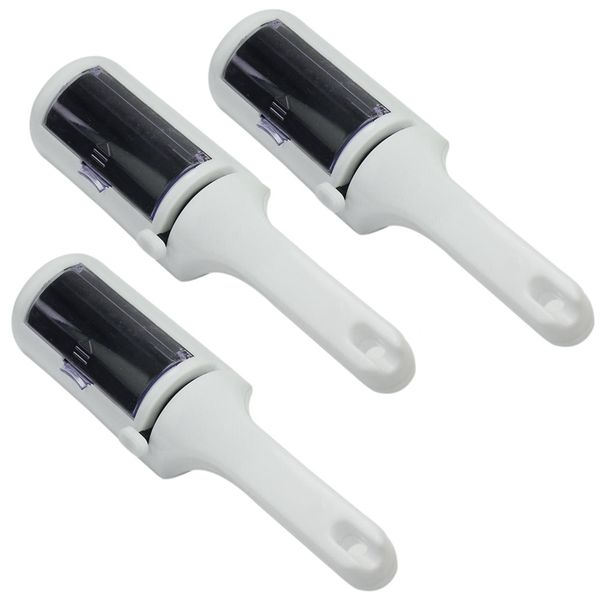 Lint Roller Pet Hair Remover Reusable Dog Hair Scrubbing Brush - Pack Of 3