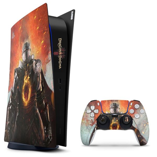 Decal Skin Compatible with PS5 Digital - Dragon Dogma II (Decal Only)