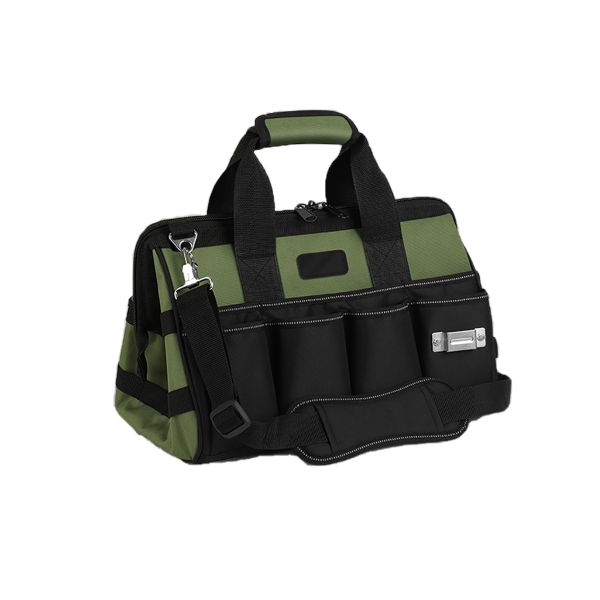 Heavy Duty Tool Bag 16-Pocket Portable Empty Tools Organiser Storage Bag
