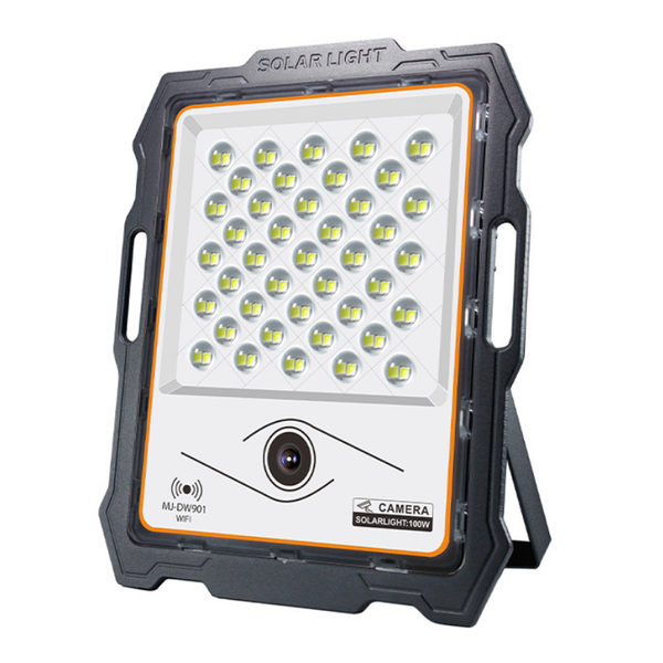 Security Solar Panel Flood Light with 1080 Camera 100w