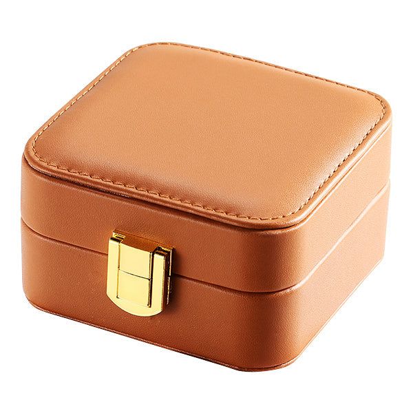 Iconix PU Leather Latched Jewellery Holder and Organiser
