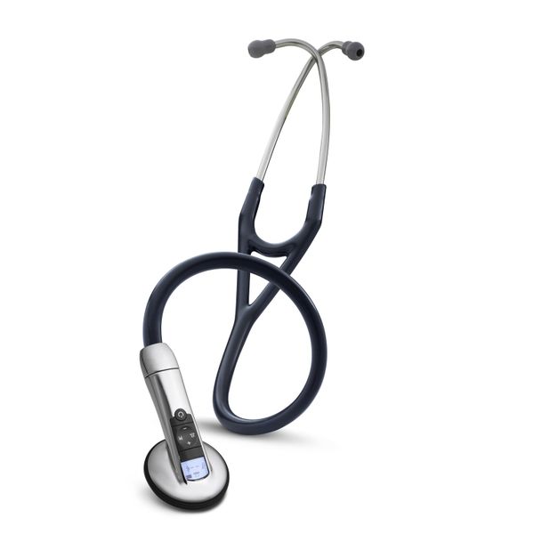 Littmann 3200 Electronic Bluetooth Stethoscope: Navy Blue