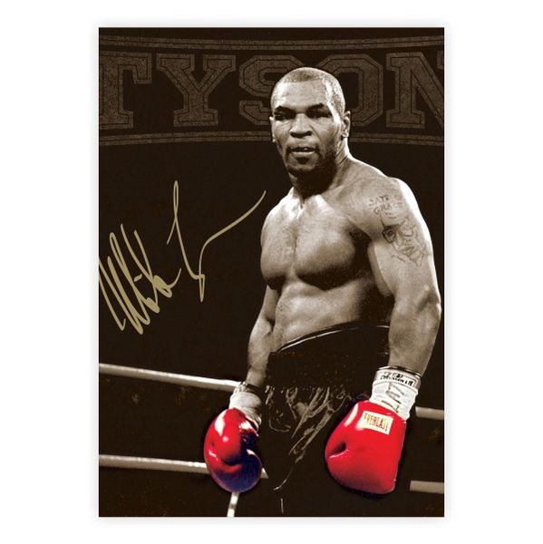 Iron Mike Signature - A1 Poster