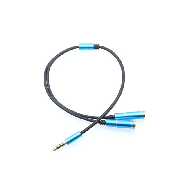 3.5mm Audio Splitter Cable with Mic 3.5mm Extension Aux Adapter