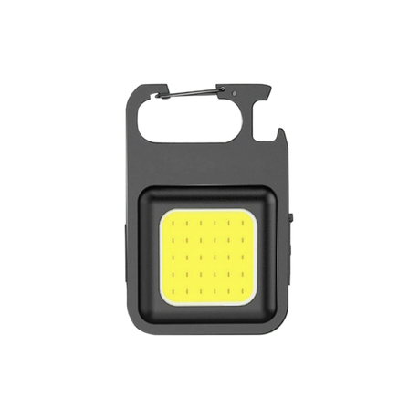 120mA COB Rechargeable Keychain Light - Plastic version Image
