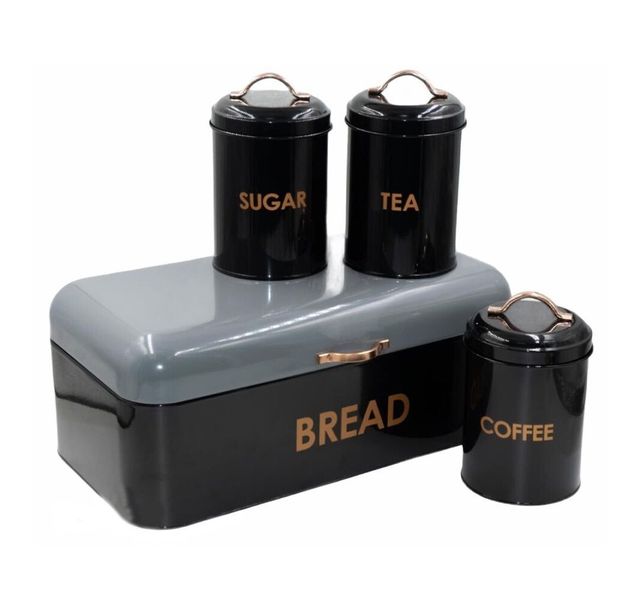 Bread Bin &amp; Canister Set