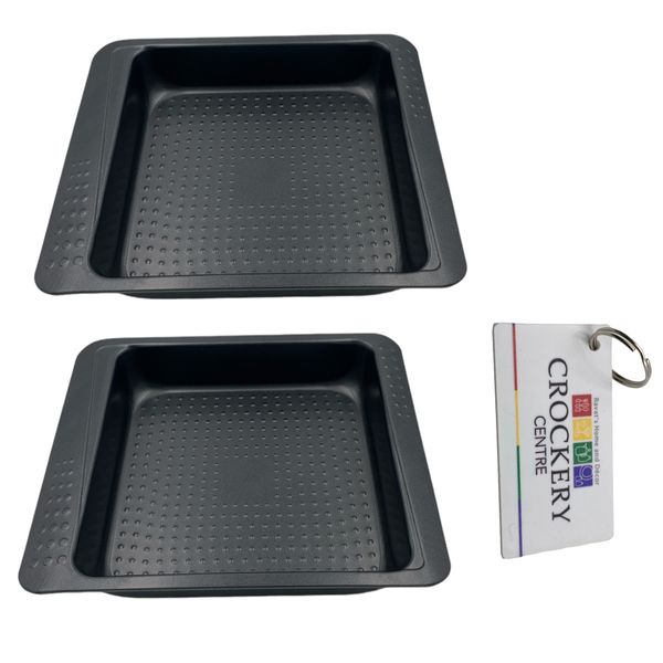 2 Piece Baking Pan Square + Keyring