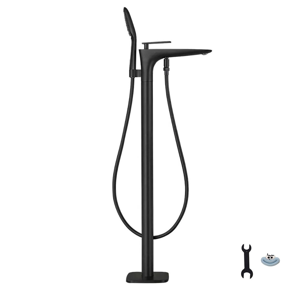 Floor Standing Bath Mixer,Chrome,Durable And Rust-free ,Bathroom,Bathtub