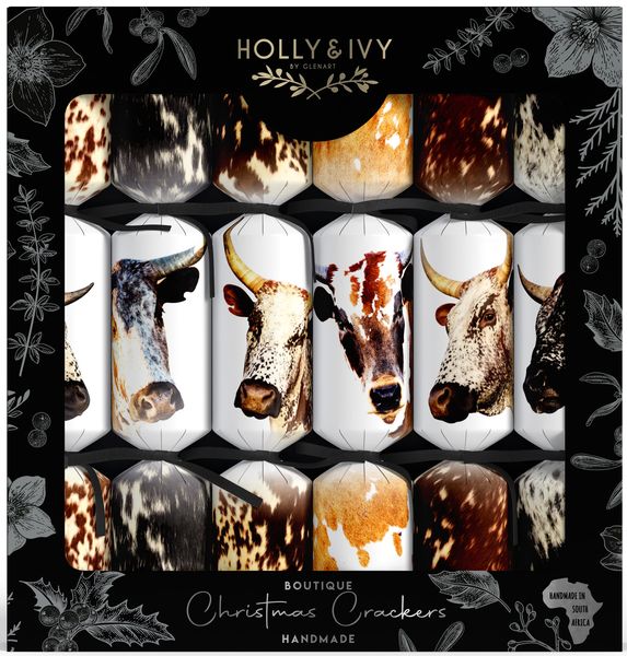 Holly &amp; Ivy Christmas Crackers - Nguni