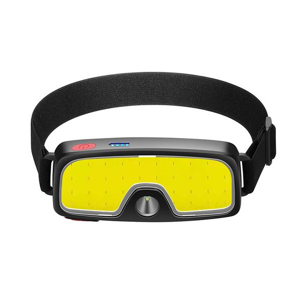 COB Ultra Bright Headlights Rechargeable 180 Outdoor Waterproof