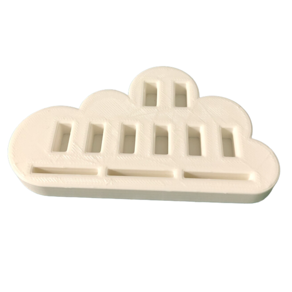 Cloud Shaped Desktop USB Stick and SD Card Holder