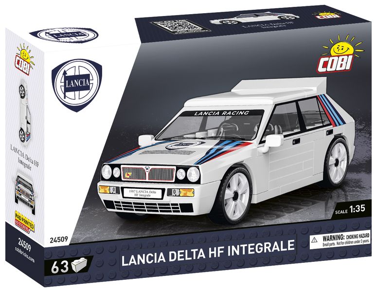 COBI Lancia Delta HF Integrale Car Construction Model