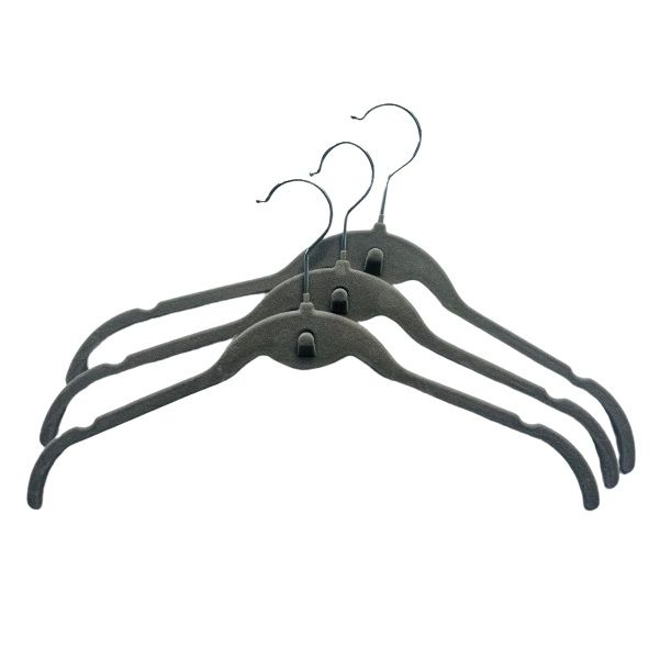 Non-Slip Hanger with Space Saving Hook - 3 Piece